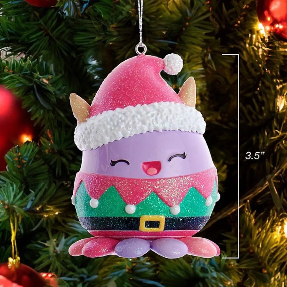 Kurt Adler 2023 Squishmallows “Buela” Christmas Ornament (NWT)